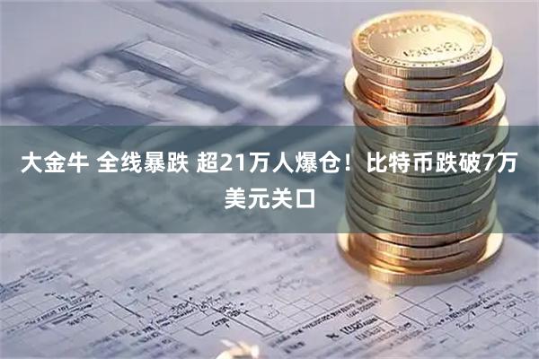 大金牛 全线暴跌 超21万人爆仓！比特币跌破7万美元关口