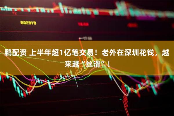 鹏配资 上半年超1亿笔交易！老外在深圳花钱，越来越“丝滑”！